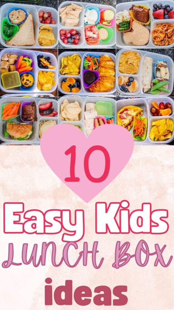 10 easy kids lunch ideas