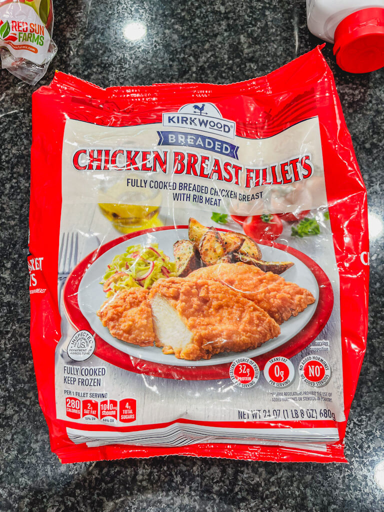 aldi red bag chicken breast fillets.